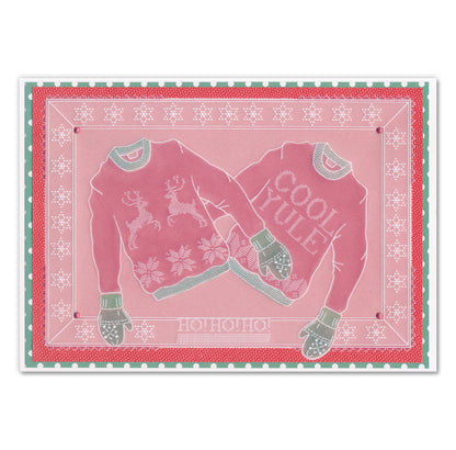 Jim's Christmas Jumper A5 Groovi Plate