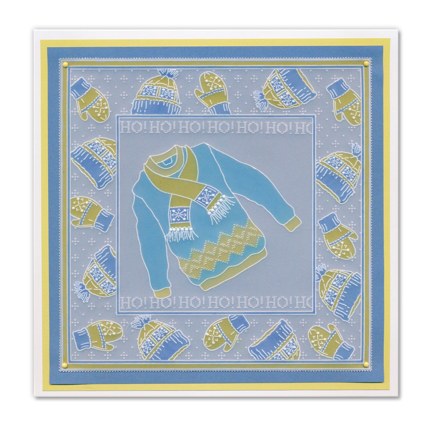 Jim's Christmas Jumper A5 Groovi Plate