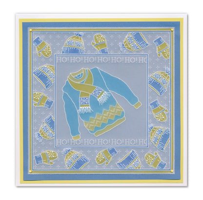 Jim's Christmas Jumper A5 Groovi Plate