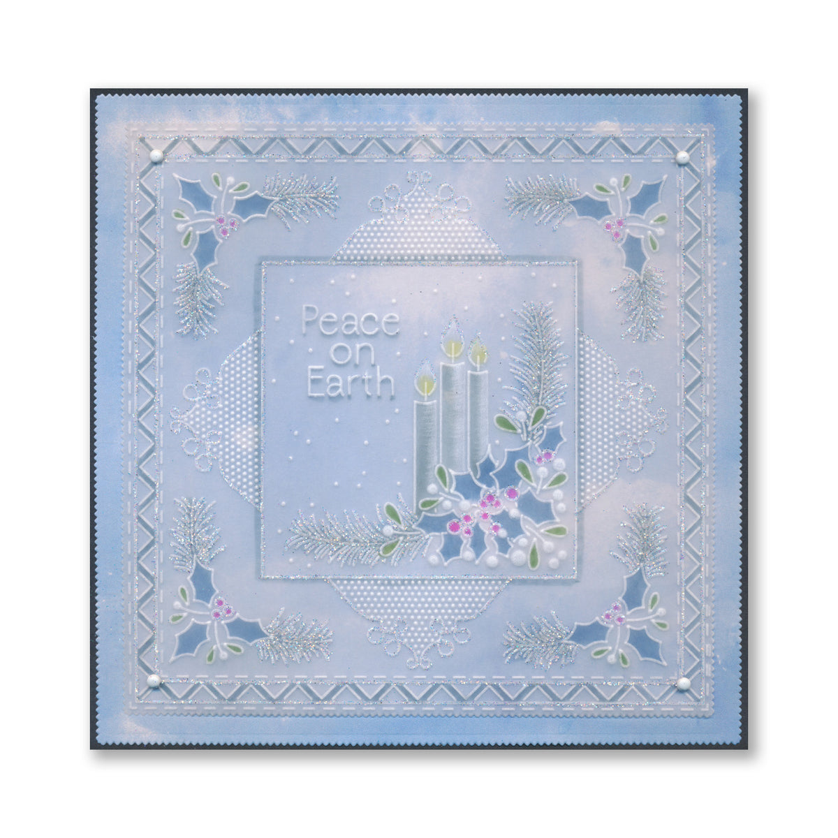 Tina's Christmas All in One A5 Square Groovi Plate Collection