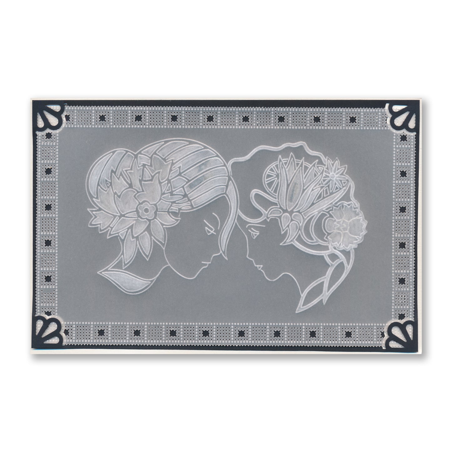 Cameo Ladies A6 Square Groovi Plate Collection