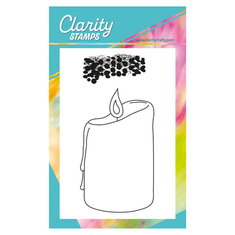 Candle Outline A6 Stamp & Mask Set