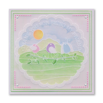Picture This: Little SHAC Birds A4 Groovi Plate