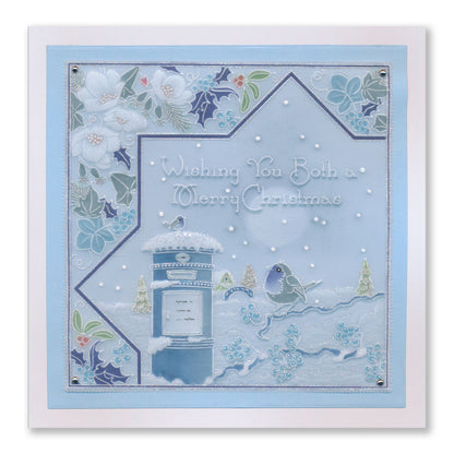 Linda's Layering Frames Set 1 - Christmas A4 Square & A5 Square Groovi Plate Collection