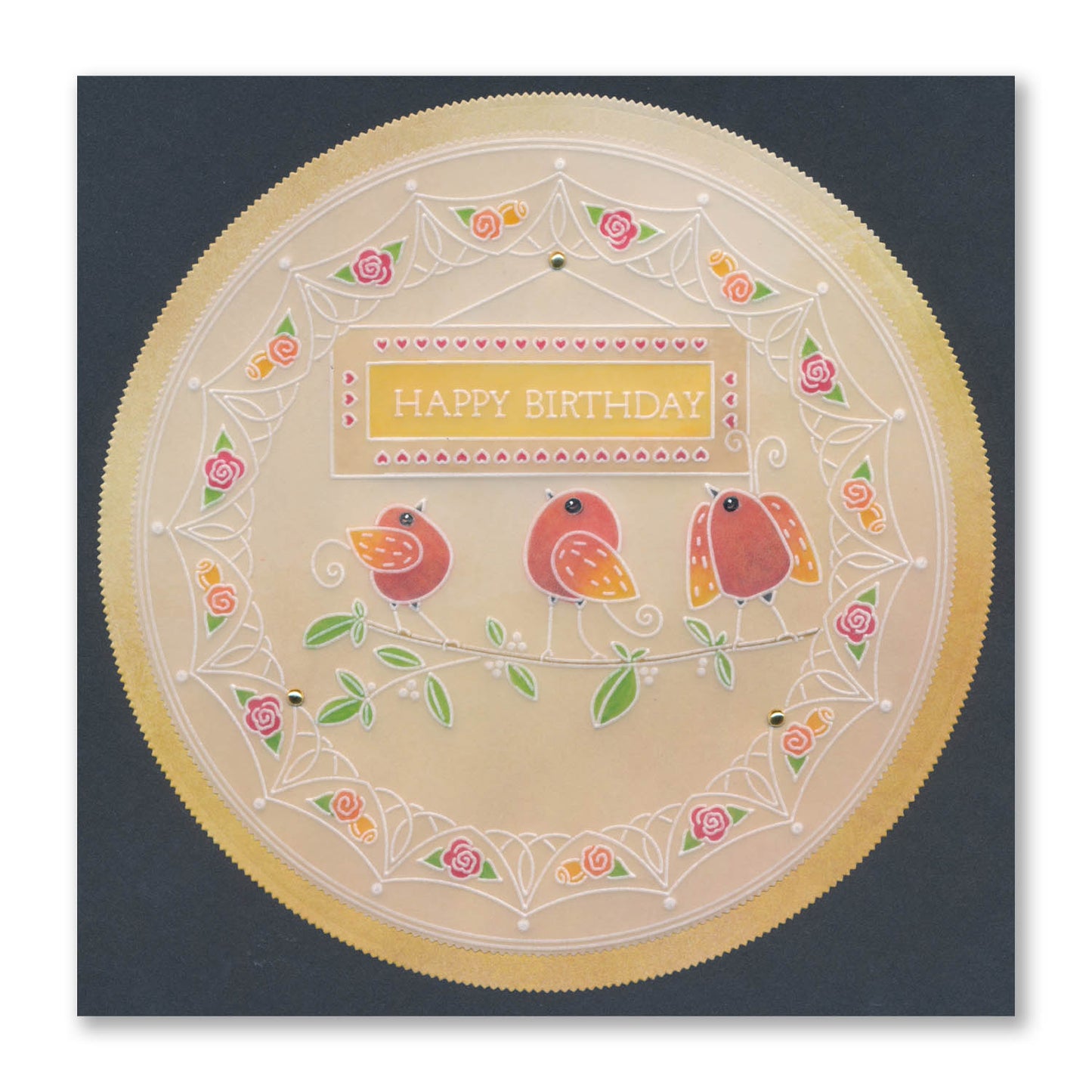 Picture This: Little SHAC Birds A4 Groovi Plate