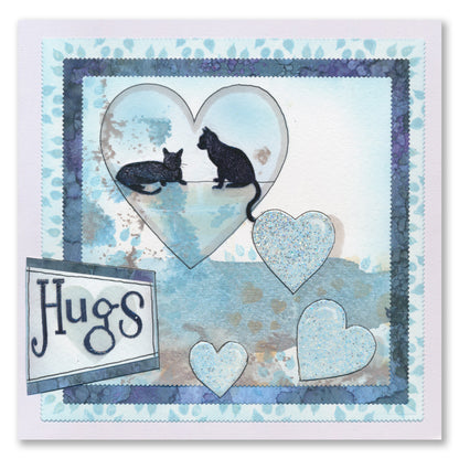 Wee Cats Silhouettes Stamp Set