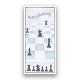Chess Pieces A5 Stamp Set