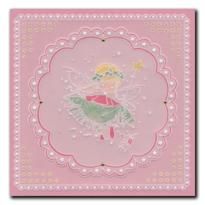 Presh - Christmas Poppet A6 Square Groovi Plate