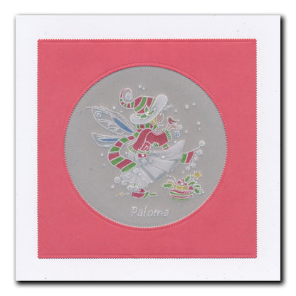 Christmas Poppets A6 Square Groovi Plate Collection