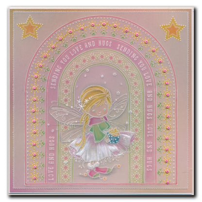 Pearl - Christmas Poppet A6 Square Groovi Plate
