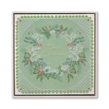 Linda's Christmas Treasures Set 3 A5 Square Groovi Plate Set