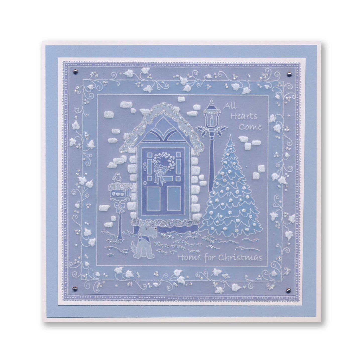 Linda's Home for Christmas - Christmas Treasures (Set 3) A5 Square Groovi Plate