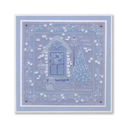 Linda's Home for Christmas - Christmas Treasures (Set 3) A5 Square Groovi Plate