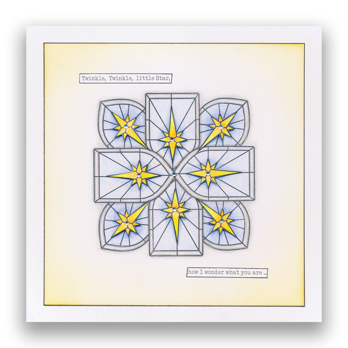 Christmas Windows A5 Stamp Set