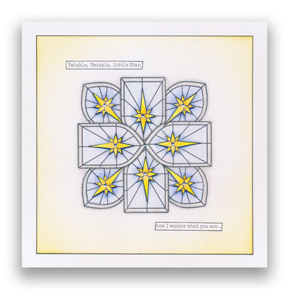 Christmas Windows A5 Stamp Set