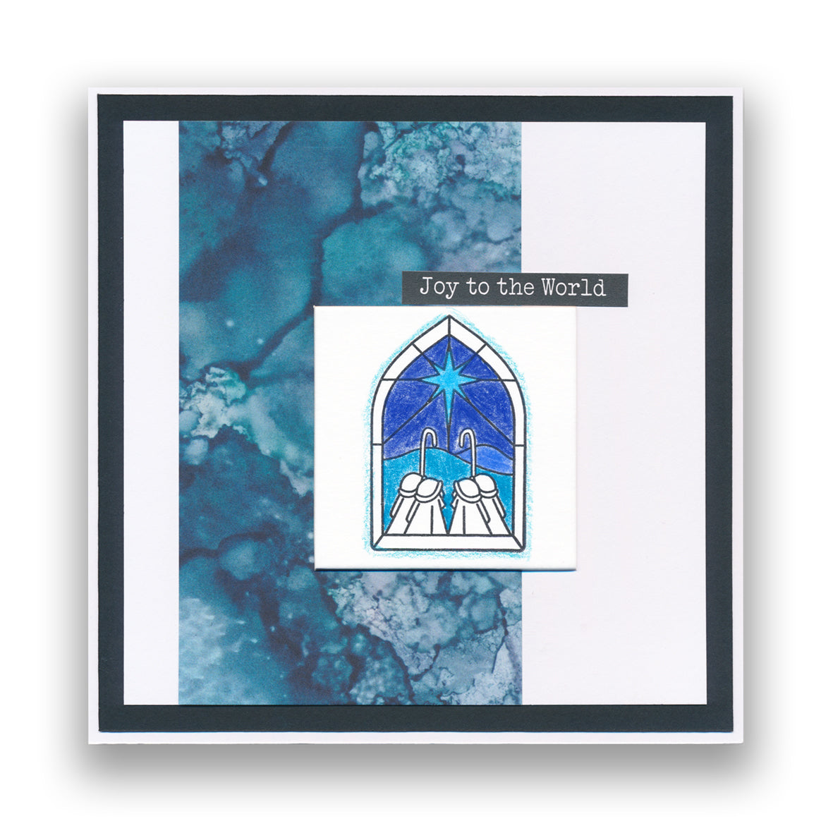 Christmas Windows A5 Stamp Set