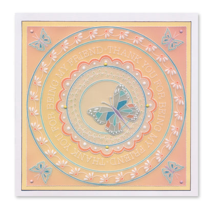 Jazz's Toppers & Tags A4 Square Groovi Plate Collection