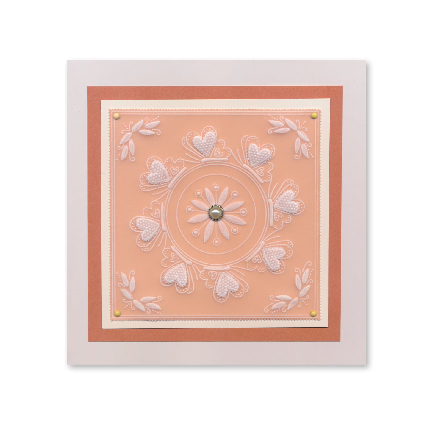 Jazz's Thank You Toppers & Tags A4 Square Groovi Plate