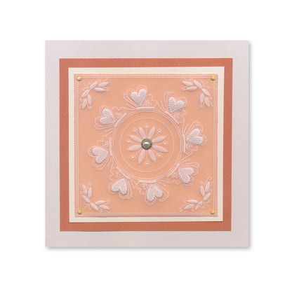 Jazz's Thank You Toppers & Tags A4 Square Groovi Plate