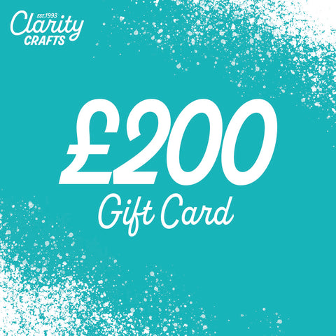 Clarity £200 Gift Card