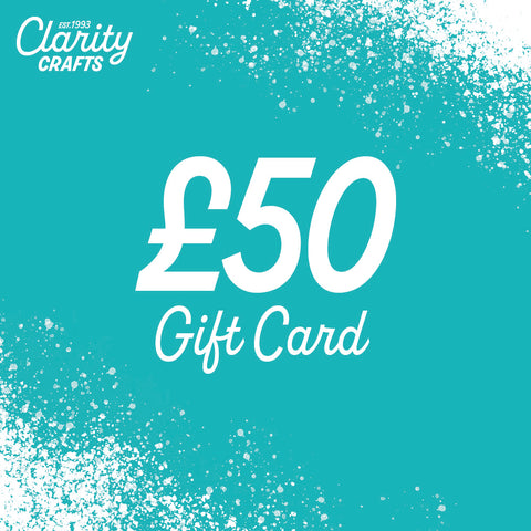 Clarity £50 Gift Card