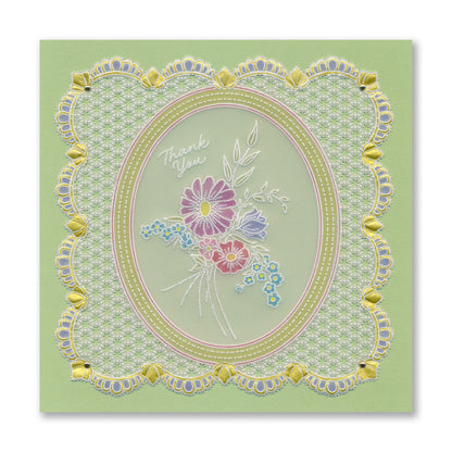 Country Garden Posy Midi Groovi Plate