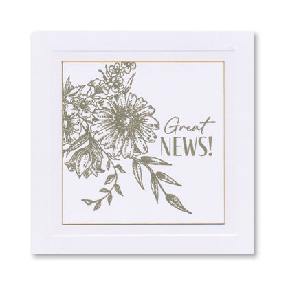 Country Garden Posy A5 Stamp Set