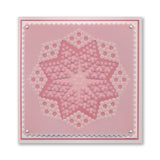 Josie's Courage - Circular (Diagonal) Lace Duet A5 Square Groovi Grid