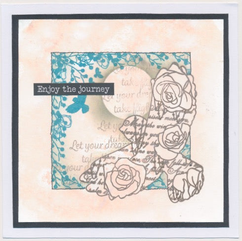 Garden Bird A5 Stamp & Mask Set