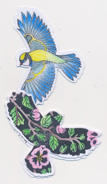 Slow Down with Clarity Cut Card Kit - Garden Bird Collection & Deluxe Book Box Storage