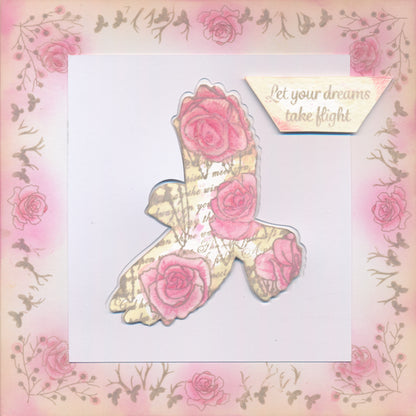 Slow Down with Clarity Cut Card Kit - Garden Bird Collection & Deluxe Book Box Storage