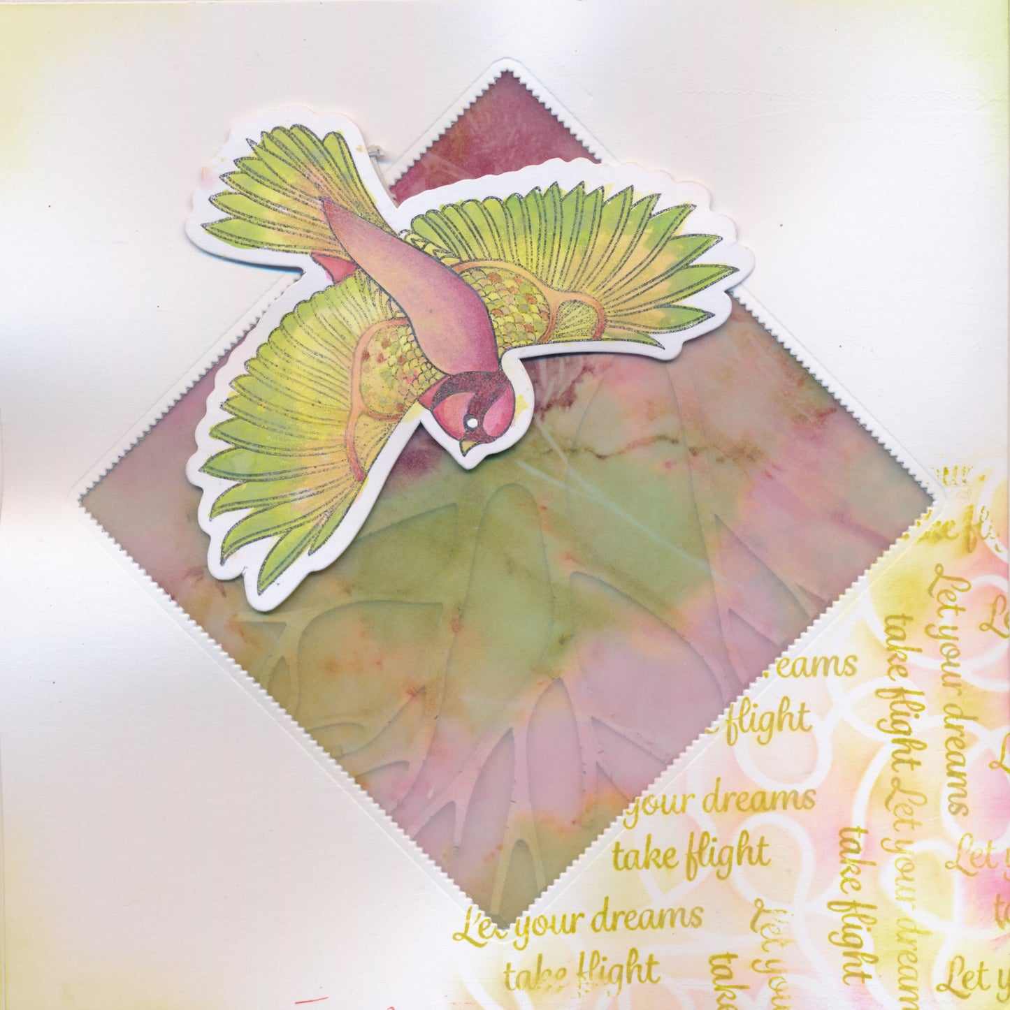 Garden Bird A5 Stamp & Mask Set