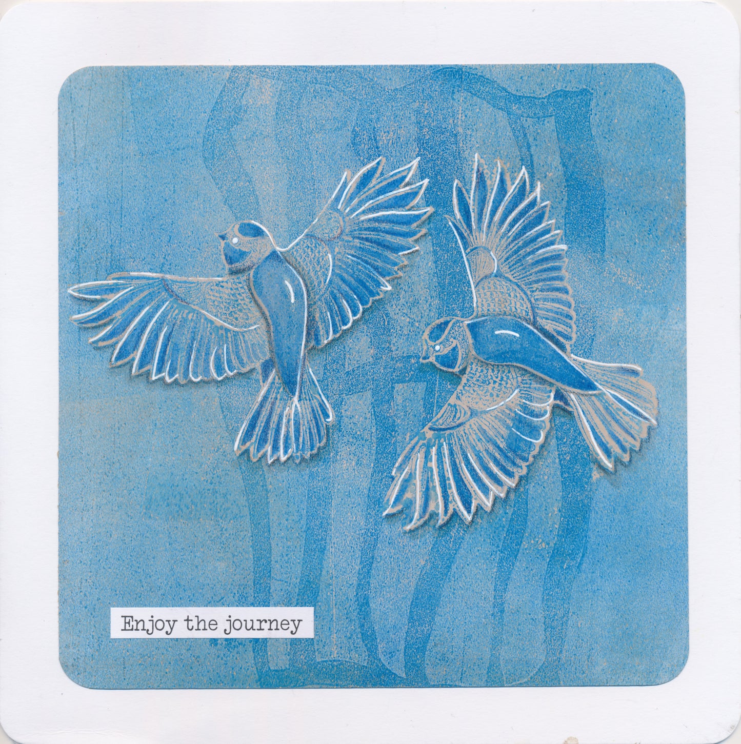 Garden Bird A6 Stamp & Mask Set