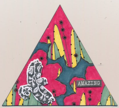 Garden Bird A6 Stamp & Mask Set