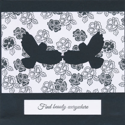 Slow Down with Clarity Cut Card Kit - Garden Bird Collection & Deluxe Book Box Storage