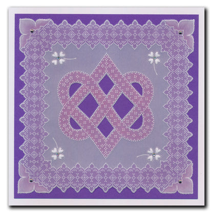 Linda's Layering Frames Set 5 - Celtic A4 Square & A5 Square Groovi Plate Collection