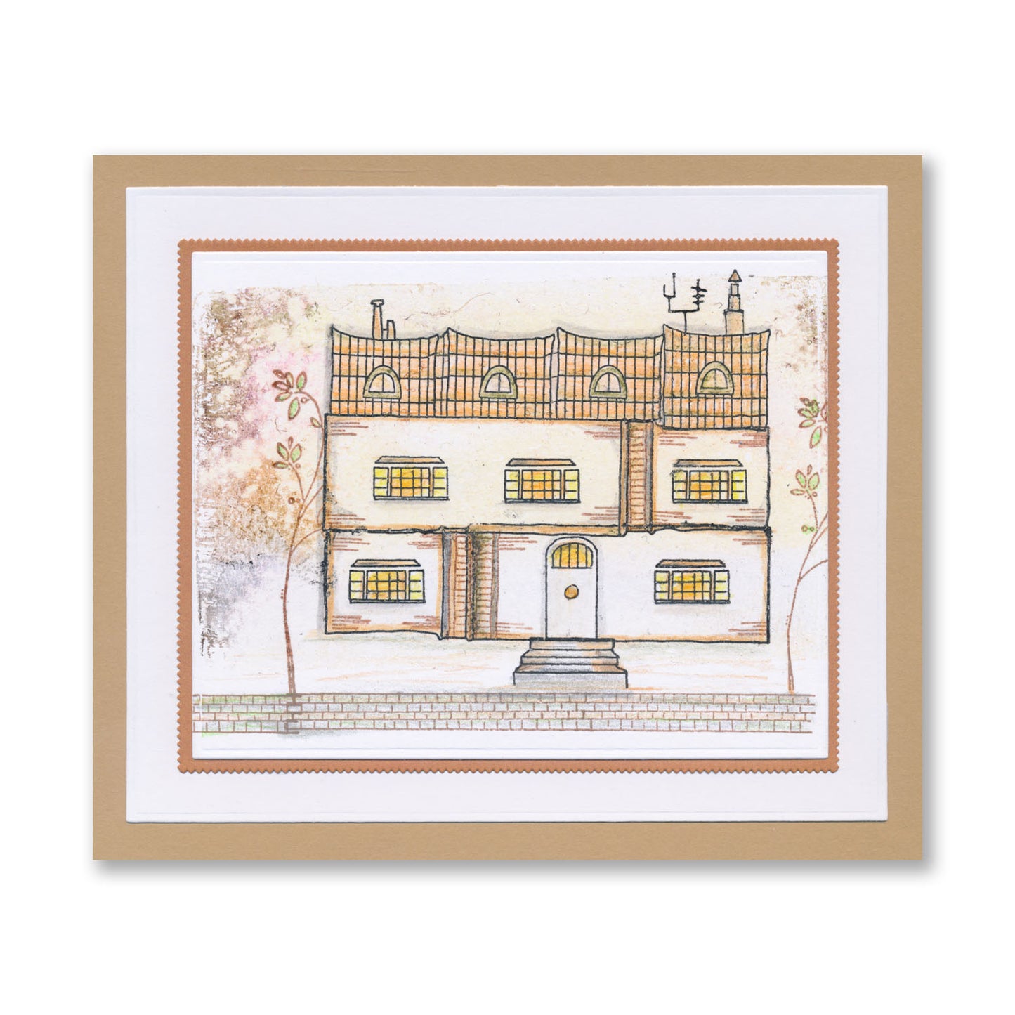 Clarity Street Build a House A5 Stamp & Mask Set