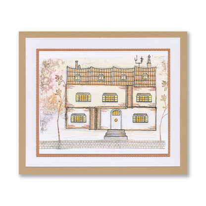 Clarity Street Build a House A5 Stamp & Mask Set