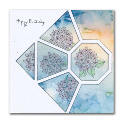 Abstract Layout 5 Aperture Die