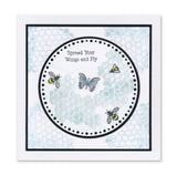 Abstract Layout, Infusions and Butterflies & Bees Die, Stamp, Paper & Inspiration Collection
