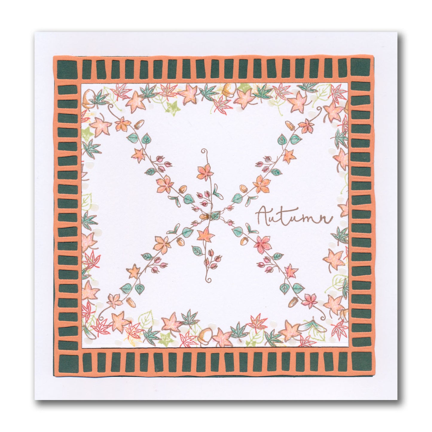 Linda's Bijou Children Through the Seasons - Autumn A5 & A7 Stamp Duo