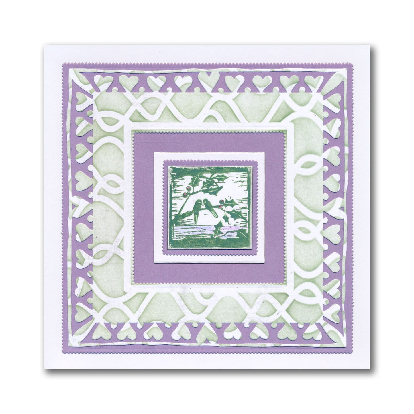 Linocut Mini Sampler A4 Stamp Set