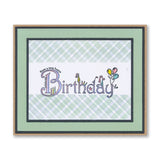 Linda's Bijou Birthday Dangles A6 Stamp Set