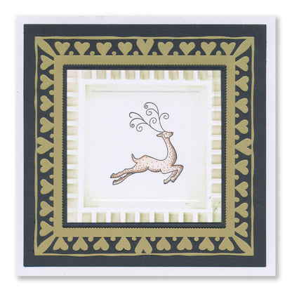 Linda's Joy to the World - Christmas Compendium A6 Stamp Set