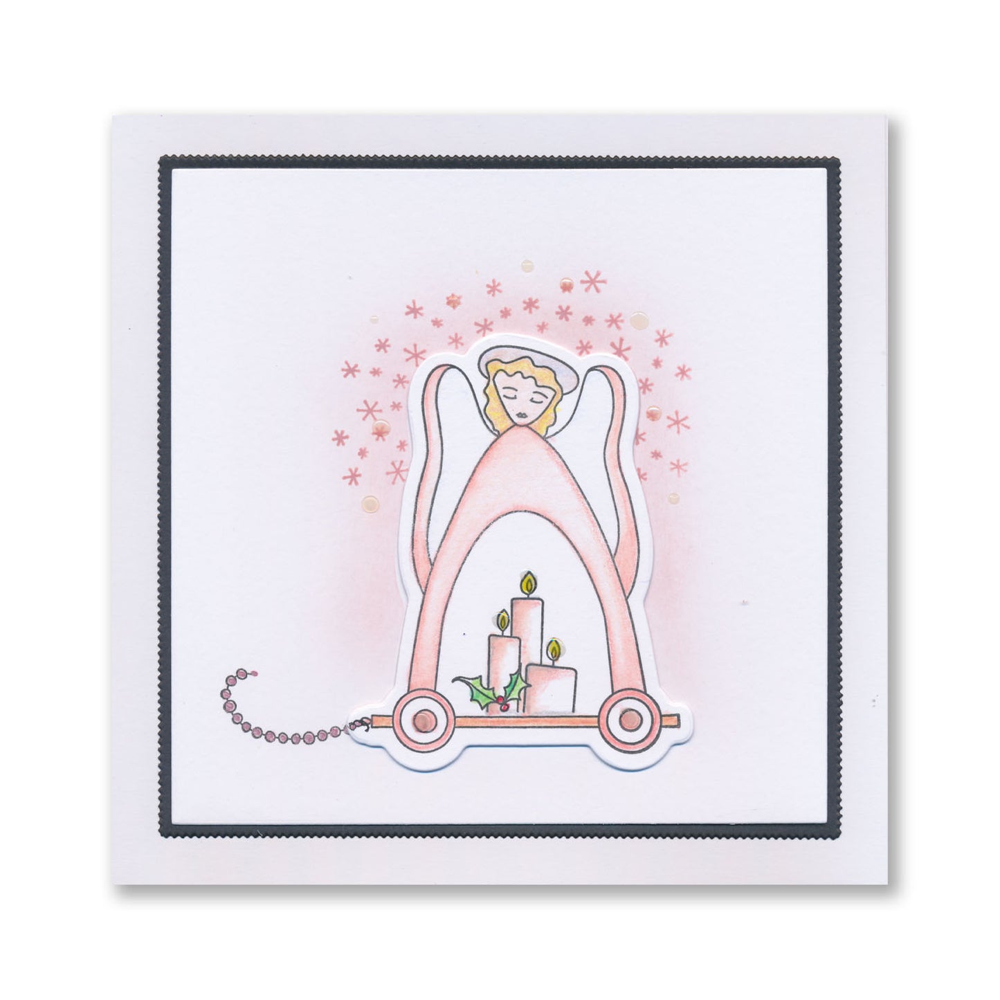 Barbara's SHAC Angel Wooden Toy A5 Slim Stamp Set