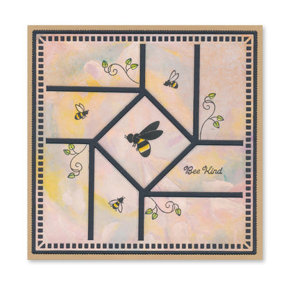 Mini Butterflies & Bees A7 Stamp Duo