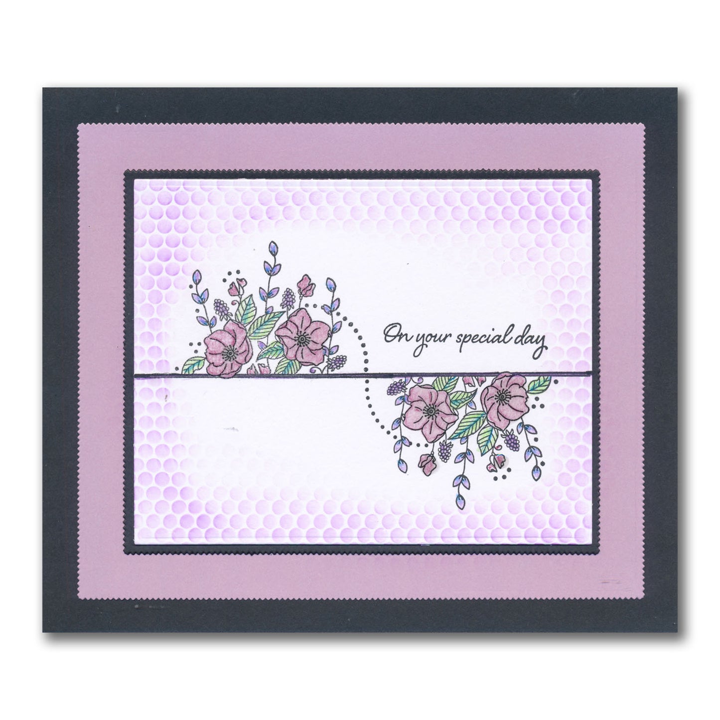 Jazz's Floral Panels & Petite Sentiments A5 Square & A7 Stamp Collection