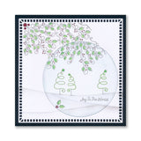 Tina's Christmas Trees Elements A6 Stamp Set