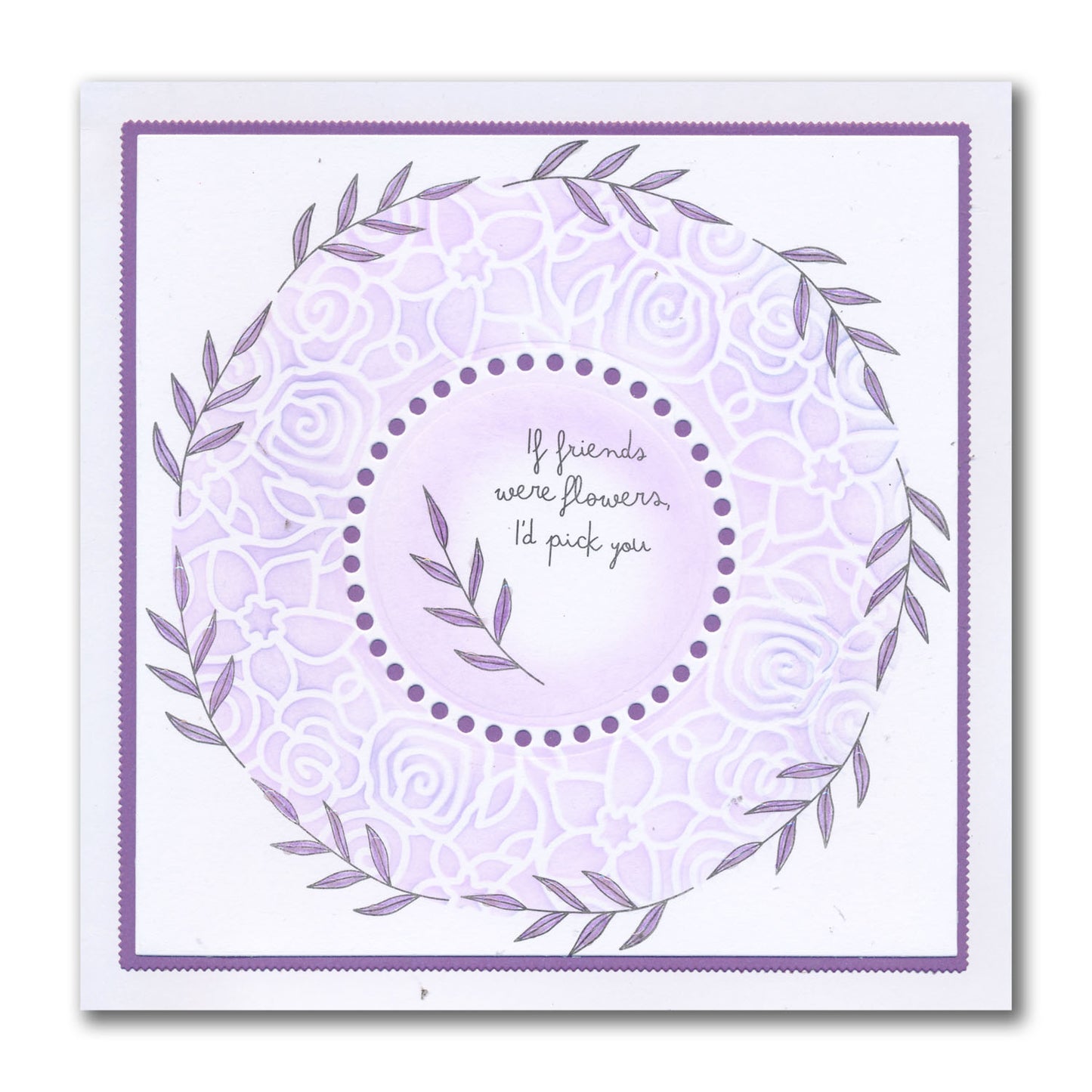 Just Flowers A5 Stamp Set