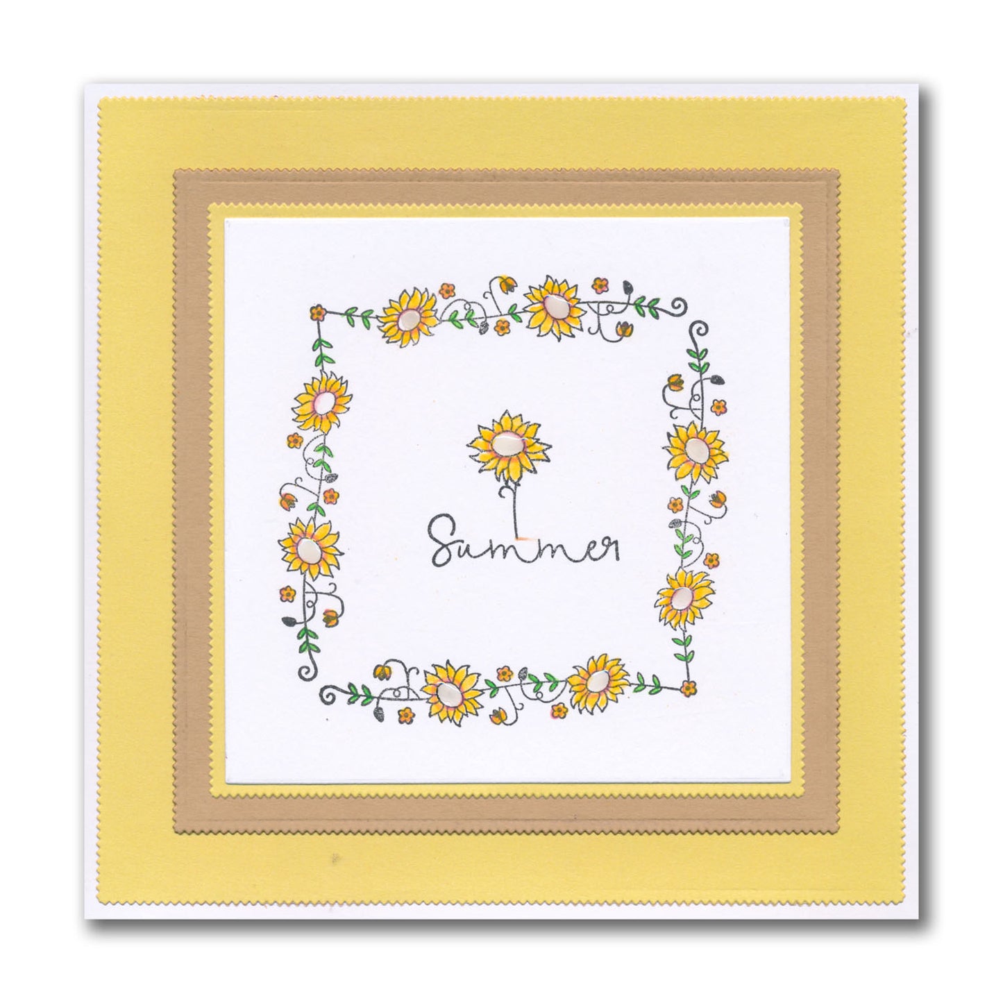 Linda's Bijou Children Through the Seasons - Summer A5 Stamp Set